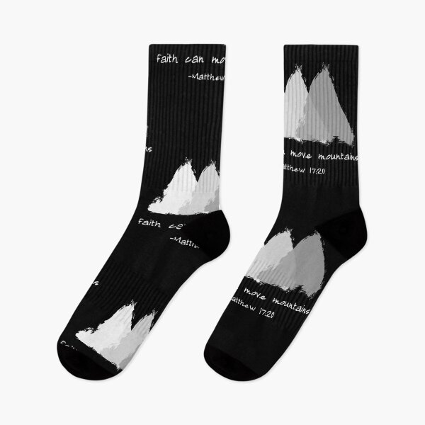 Item preview, Faith Can Move Mountains (Abstract Mountains-Dark) designed and sold by BravenWild.