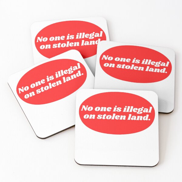Item preview, No one is illegal on stolen land. designed and sold by Medbouhouch.