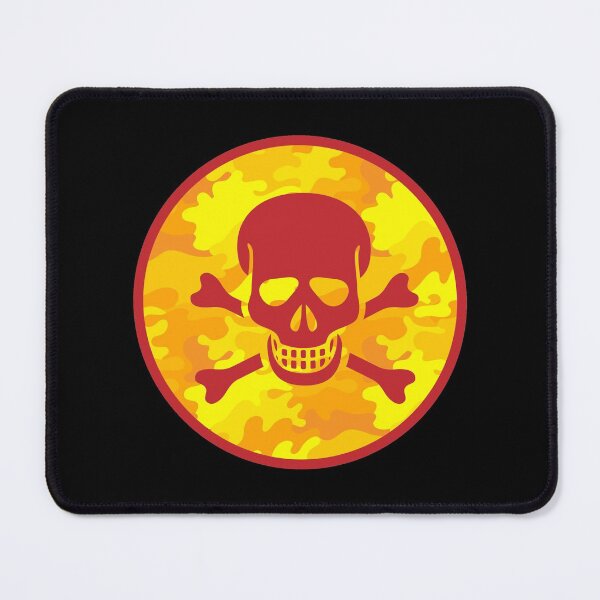Item preview, camouflage toxic danger sign designed and sold by Camo0godfather.