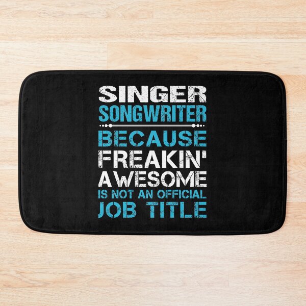 Item preview, Singer Songwriter T Shirt - Freaking Awesome Gift Item Tee designed and sold by isalvatore.