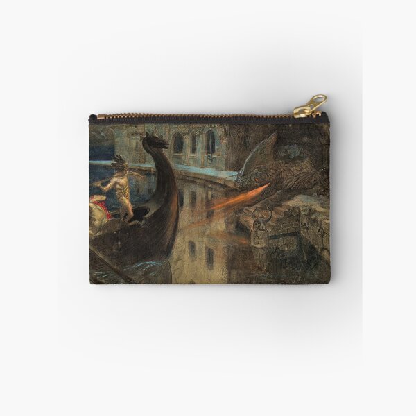 Item preview, Alexander Rothaug Mythological Scene with the Midgard Serpent designed and sold by Vintage Designs +.