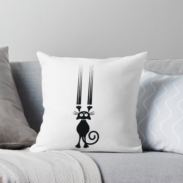 Item preview, Cat Scratch Fever Hang on Chill Like Cat snuggle like cat Love Cat Animal lover Art Design Happy Apparel Essential Inspiration Joy Mood Funny Cat designed and sold by DesignByHeartUK.
