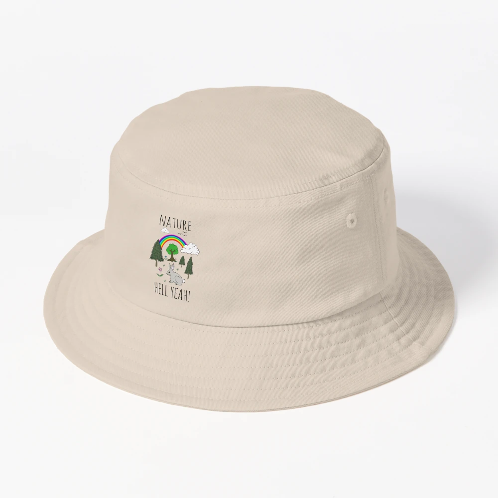 Nature, Hell Yeah! Botany Bucket Hat | Redbubble