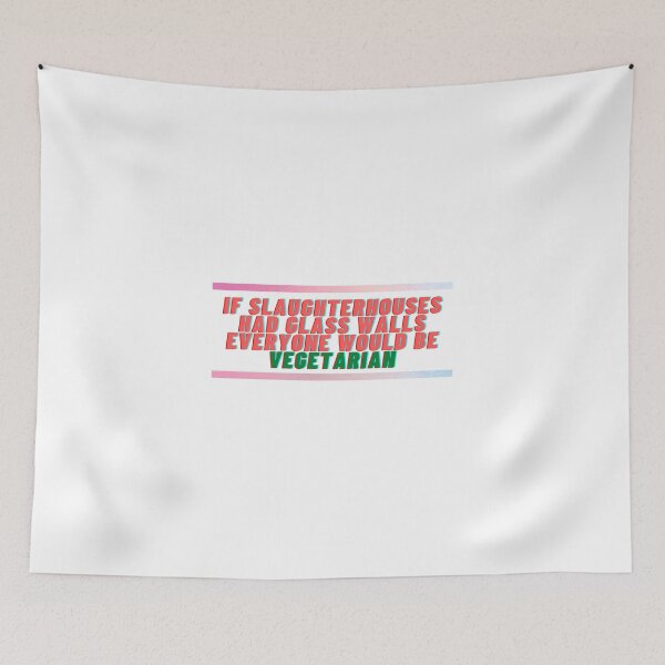 Item preview, If slaughterhouses had glass walls everyone would be vegetarian designed and sold by Tarikovich.