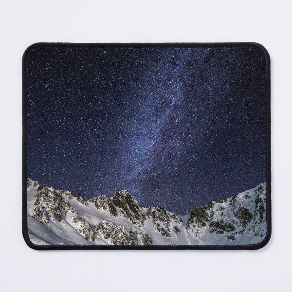 Item preview, Milky Way and mountains designed and sold by fourretout.