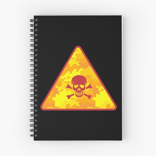 Item preview, camouflage radioactive toxic danger sign designed and sold by Camo0godfather.