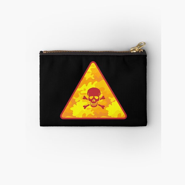 Item preview, camouflage radioactive toxic danger sign designed and sold by Camo0godfather.
