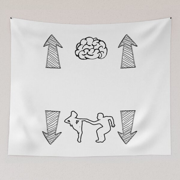 Item preview, Up There for Thinking, Down There for Dancing designed and sold by Braw-Merch.