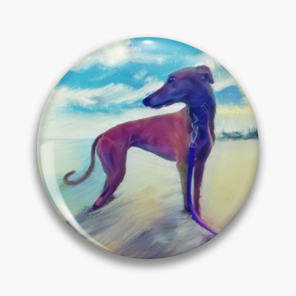 Item preview, Greyhound at Sunset designed and sold by sidonanoir.