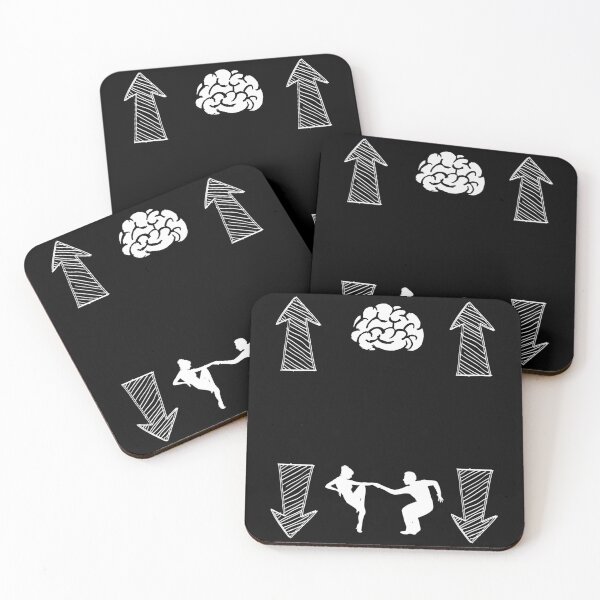 Item preview, Copy of Up There for Thinking, Down There for Dancing designed and sold by Braw-Merch.