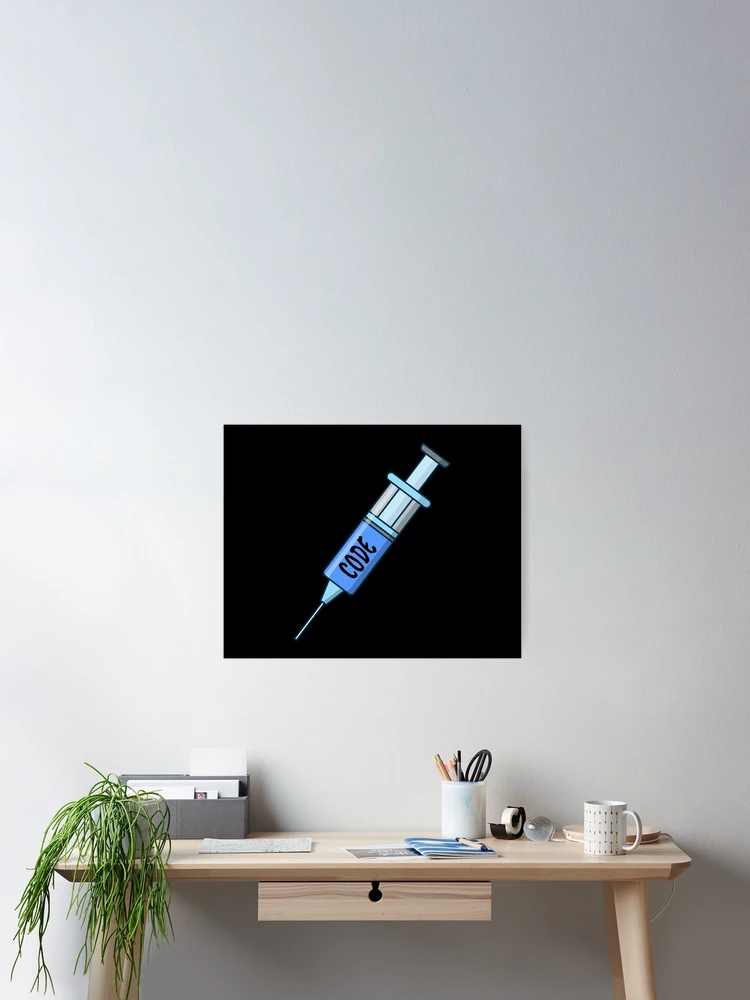 Thumbnail 2 of 3, Poster, Code Injection designed and sold by ProtonProject.