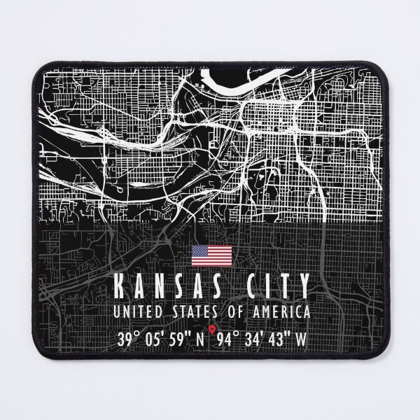 Item preview, KANSAS CITY MAP USA designed and sold by hatimelhag.