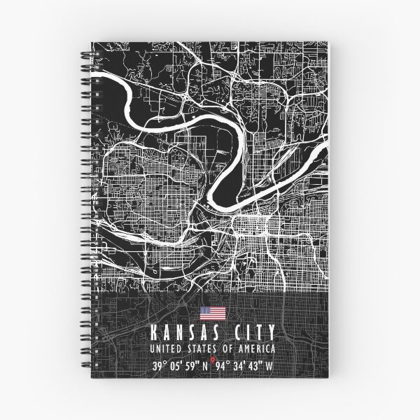 Item preview, KANSAS CITY MAP USA designed and sold by hatimelhag.