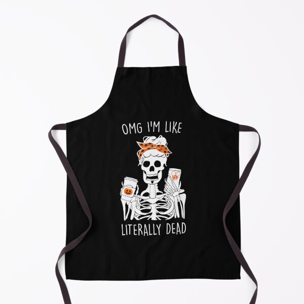 Item preview, Omg Im Like Literally Dead Halloween Girls Costume Skeleton Premium  designed and sold by GarrickShop.