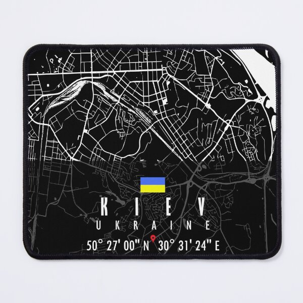 Item preview, KIEV MAP UKRAINE designed and sold by hatimelhag.