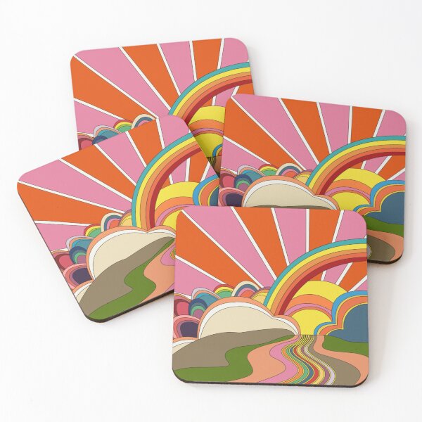 Item preview, Colorful Abstract Psychedelic Space Illustration designed and sold by Golden-Peace.