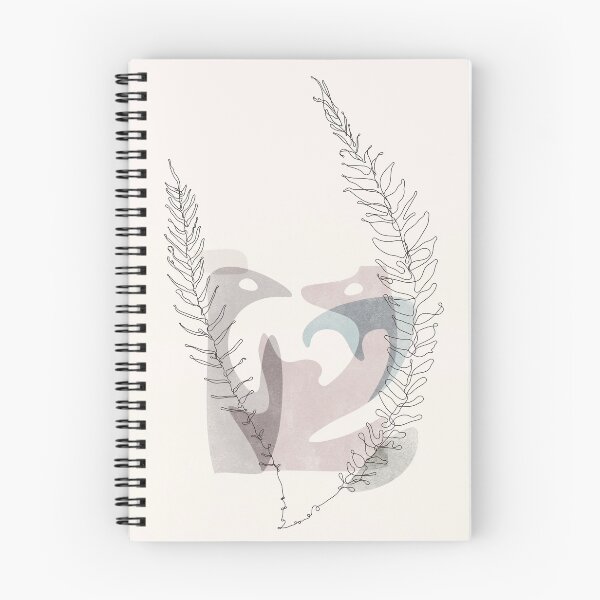 Item preview, Romantic boho lovers with botanical line art illustration designed and sold by Abstract-Artist.