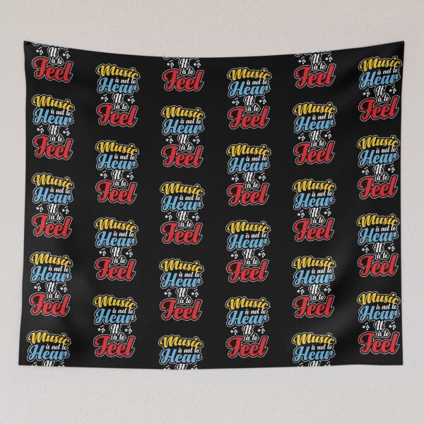 Item preview, Music is not to hear but to feel. designed and sold by UNITEES21.