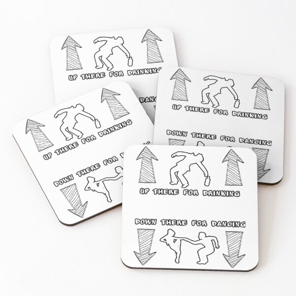 Item preview, There for Thinking, Down There for Dancing designed and sold by Braw-Merch.