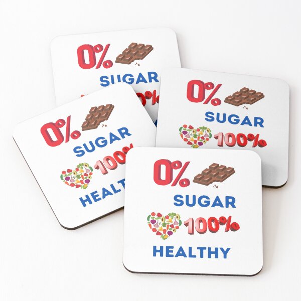 Item preview, Zero Sugar 100% Healthy designed and sold by BhavyaBathla.