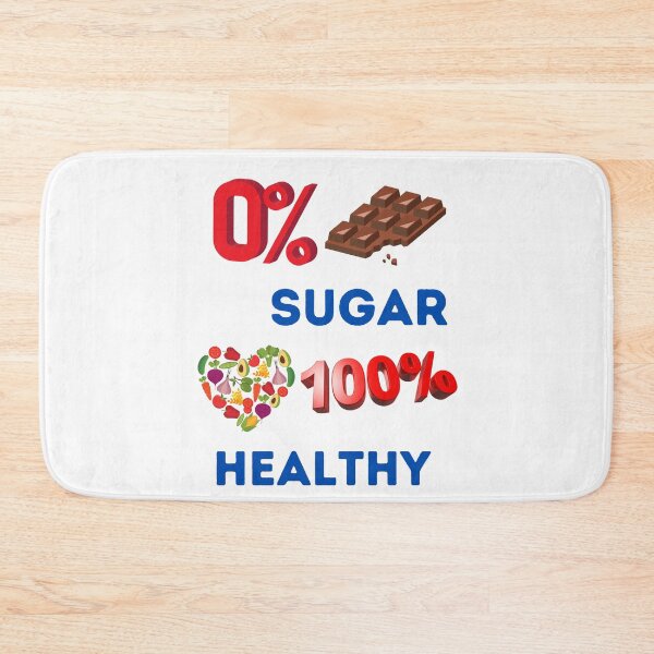 Item preview, Zero Sugar 100% Healthy designed and sold by BhavyaBathla.