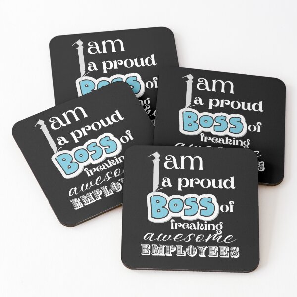 Item preview, I am a proud boss of freaking awesome employees. designed and sold by Tulips2.