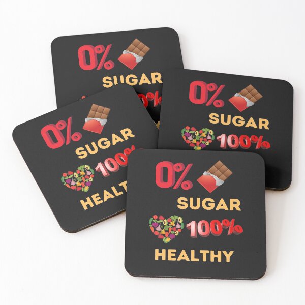 Item preview, Zero Sugar 100% Healthy designed and sold by BhavyaBathla.
