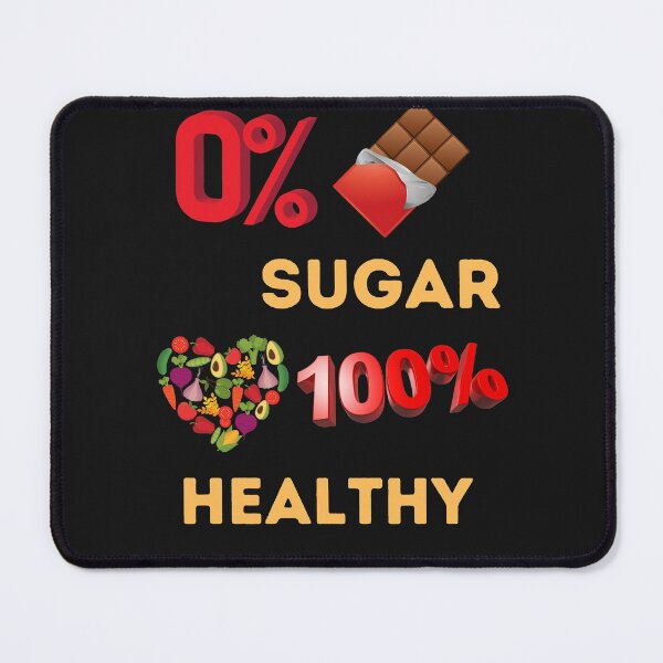 Item preview, Zero Sugar 100% Healthy designed and sold by BhavyaBathla.