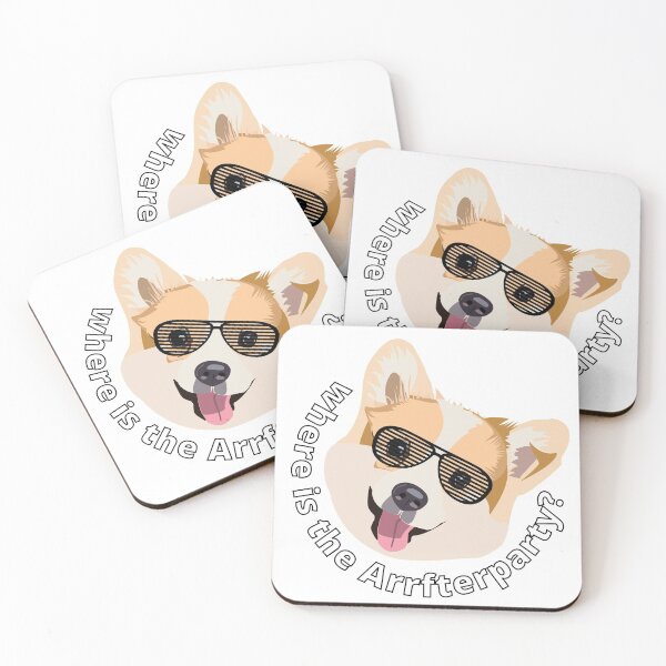 Item preview, the afterparty doggie designed and sold by CrankyCactus.