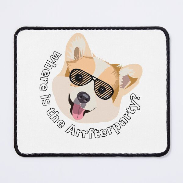 Item preview, the afterparty doggie designed and sold by CrankyCactus.