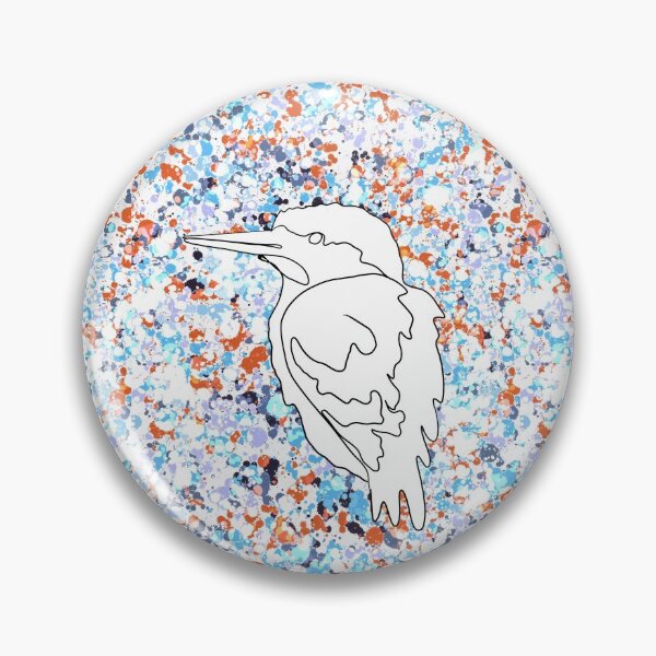 Item preview, Hummingbird with splatter background  designed and sold by conroyl09.