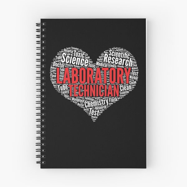 Item preview, Laboratory technician Heart Shape Word Cloud Design designed and sold by theodoros20.