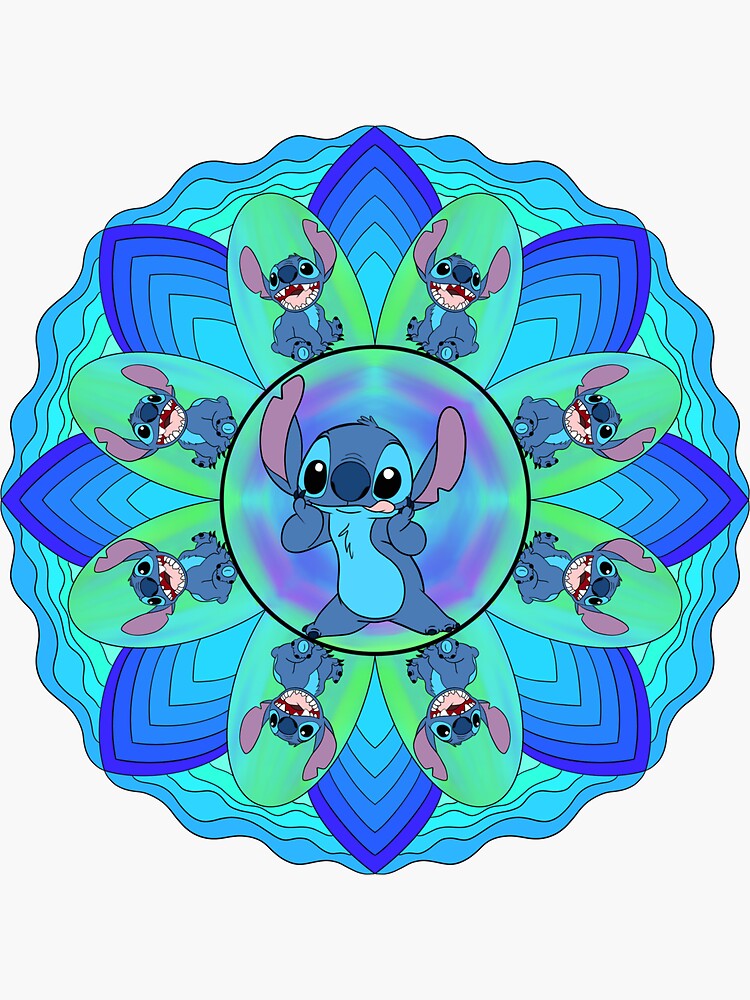 "Cute Stitch and Lola designs " Sticker for Sale by chilli99 Redbubble