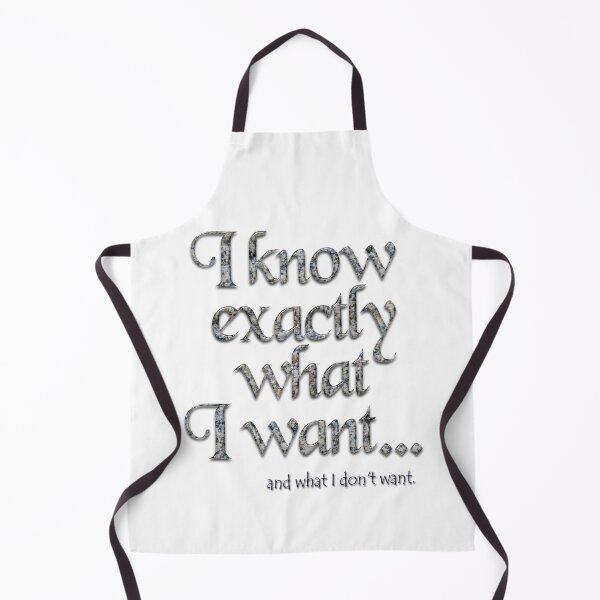 Item preview, I know exactly what I want - 1 designed and sold by Yamy Morrell Art and Design.