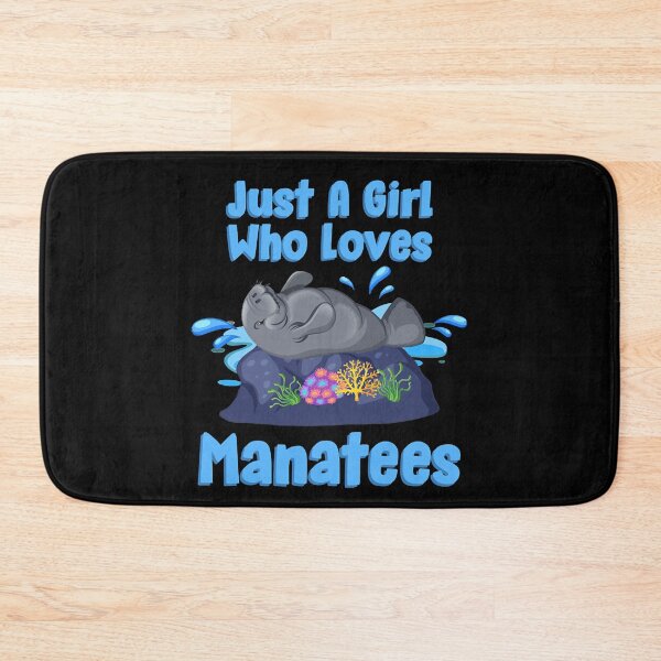 Item preview, Just A Girl Who Loves Manatees designed and sold by Guckio81.
