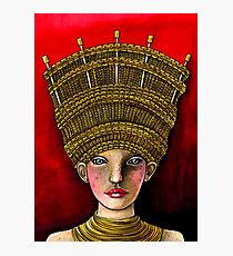Queen of Yarn Photographic Print