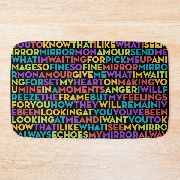 Item preview, Mirror Mirror (Mon Amour) (lyrics) v.3 designed and sold by x1brett.