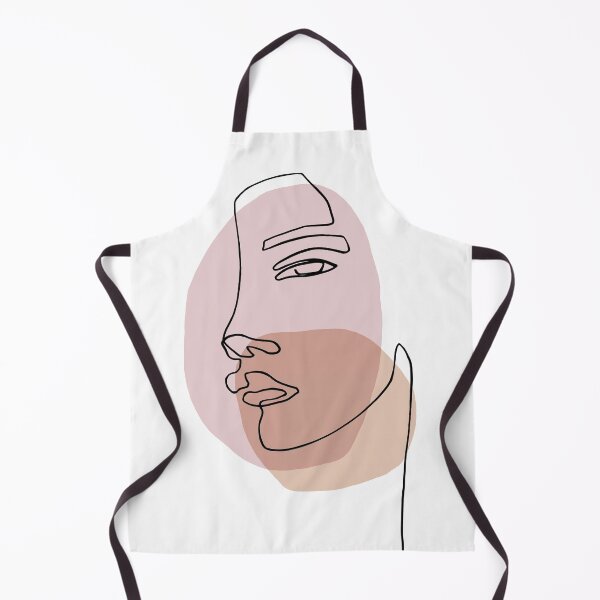 Item preview, Abstract Face X - One Line Art designed and sold by TheRedFinch.
