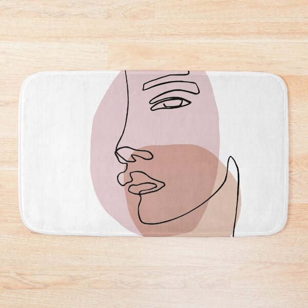Item preview, Abstract Face X - One Line Art designed and sold by TheRedFinch.