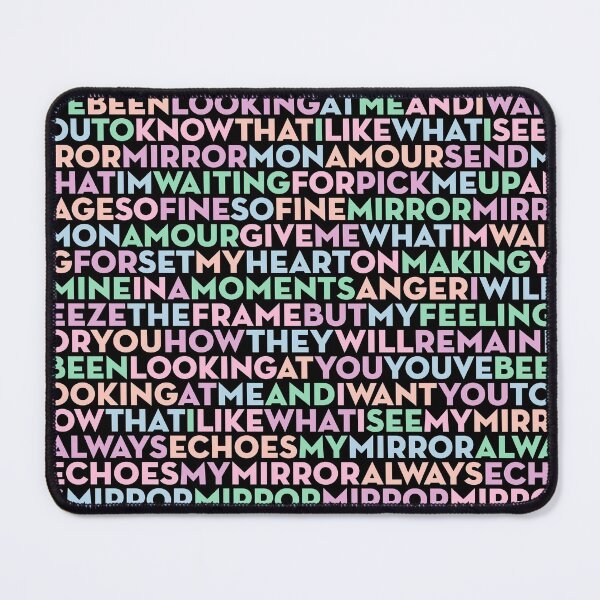 Item preview, Mirror Mirror (Mon Amour) (lyrics) v.4 designed and sold by x1brett.