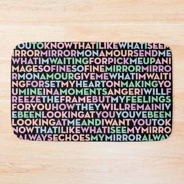 Item preview, Mirror Mirror (Mon Amour) (lyrics) v.4 designed and sold by x1brett.