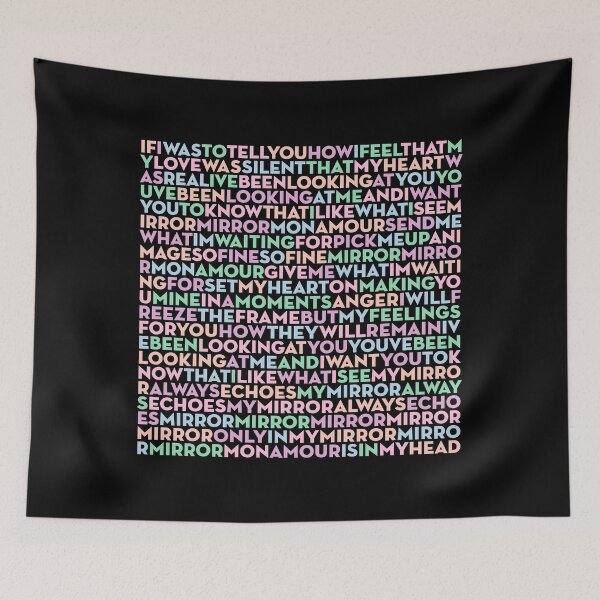 Item preview, Mirror Mirror (Mon Amour) (lyrics) v.4 designed and sold by x1brett.