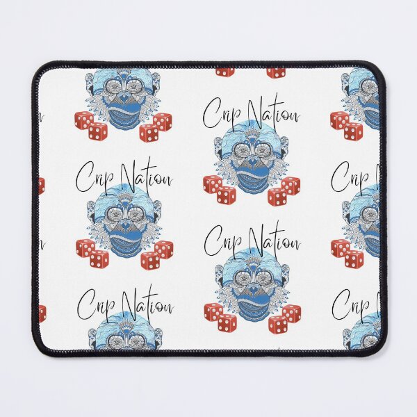 Item preview, crip nation designed and sold by CrossyInk.