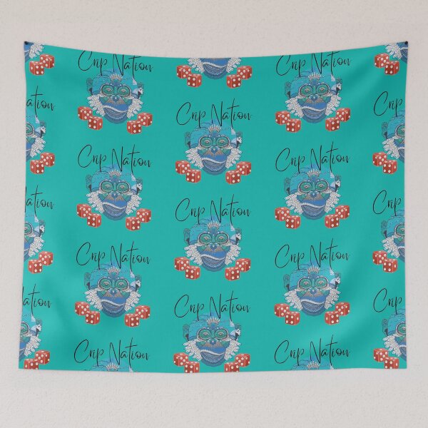 Item preview, crip nation designed and sold by CrossyInk.