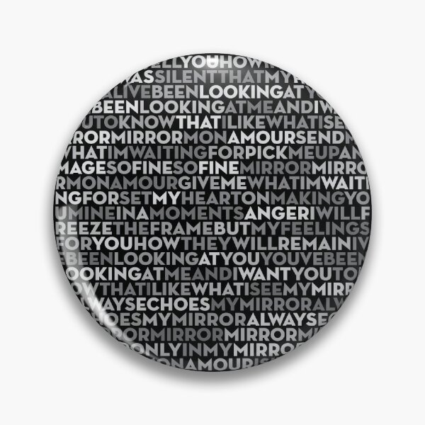 Item preview, Mirror Mirror (Mon Amour) (lyrics) v.5 designed and sold by x1brett.