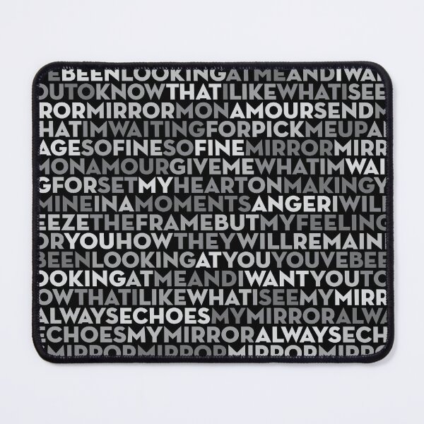 Item preview, Mirror Mirror (Mon Amour) (lyrics) v.5 designed and sold by x1brett.