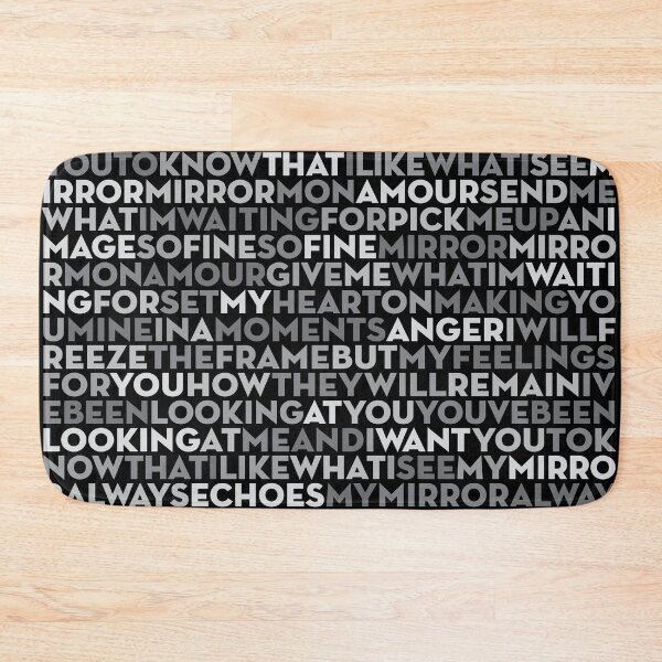 Item preview, Mirror Mirror (Mon Amour) (lyrics) v.5 designed and sold by x1brett.
