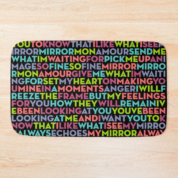 Item preview, Mirror Mirror (Mon Amour) (lyrics) v.6 designed and sold by x1brett.