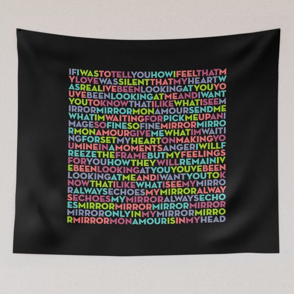 Item preview, Mirror Mirror (Mon Amour) (lyrics) v.6 designed and sold by x1brett.