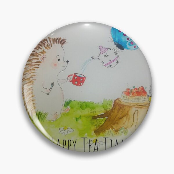 Item preview, Happy Tea hedgehog  designed and sold by Sifan.
